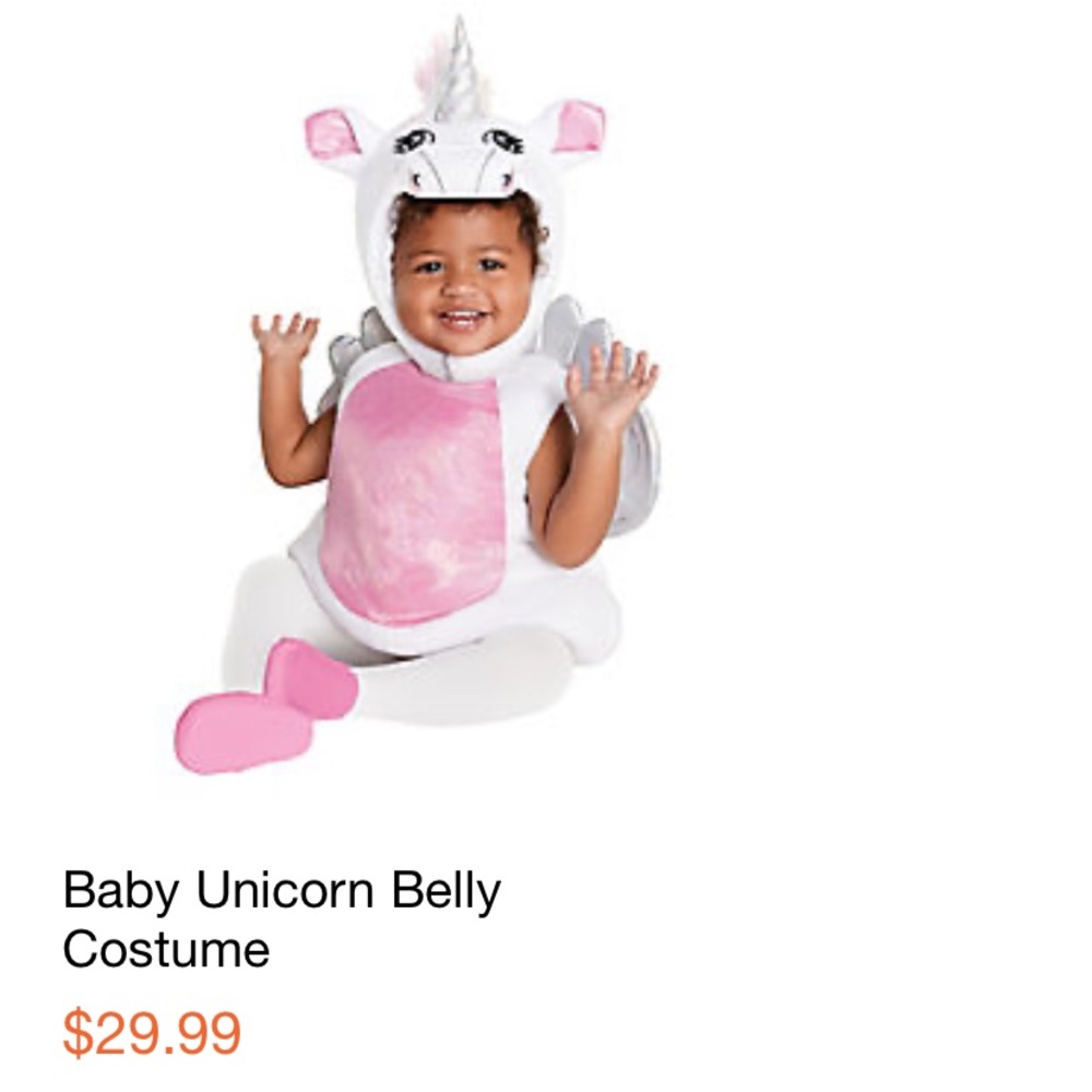 NWT Baby Unicorn costume 12-18m